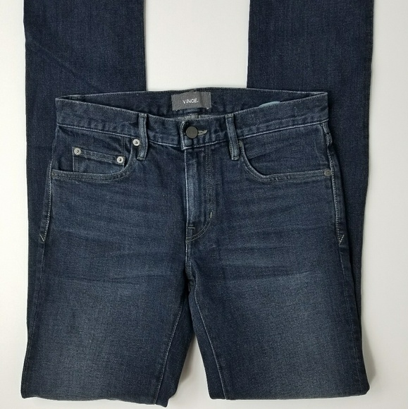 Vince VM 212 Dark Wash Slim Jeans - Picture 3 of 6